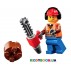 Конструктор Лесоповальный трактор Lego City 60181